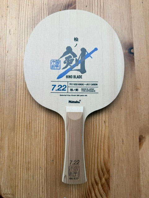 Nittaku HINO Blade 7.22 FL, 90g, neu, unbespielt in Original Box