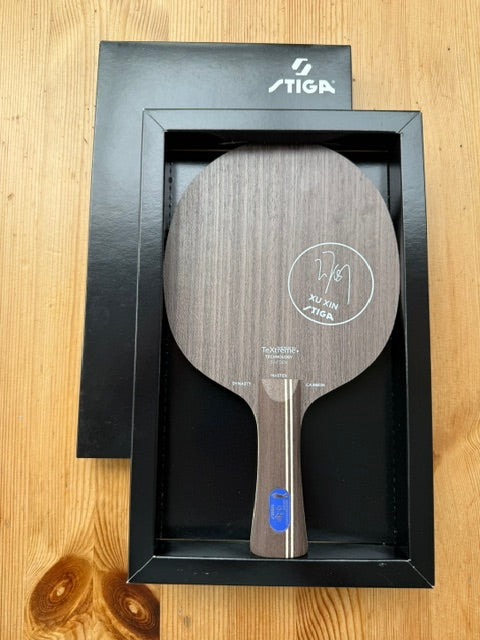 STIGA Dynasty Carbon Xu Xin Edition FL, 91g, neu, unbespielt in Original Box